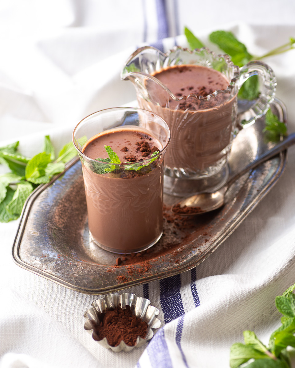 Dairy Free Chocolate Mint Protein Shake Primal Wellness 0621