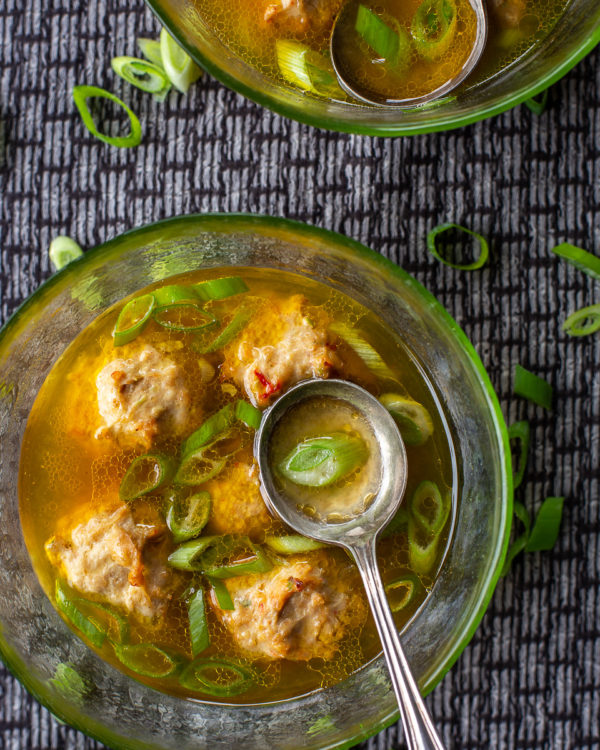 Wonton Meatball Soup – Primal Wellness