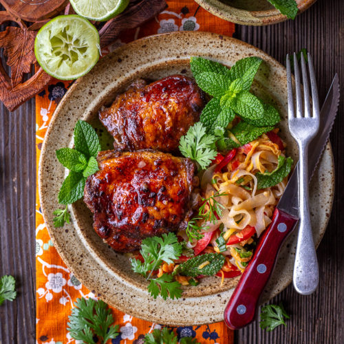 Five Spice Chicken With Vietnamese Noodle Salad Primal Wellness 5295