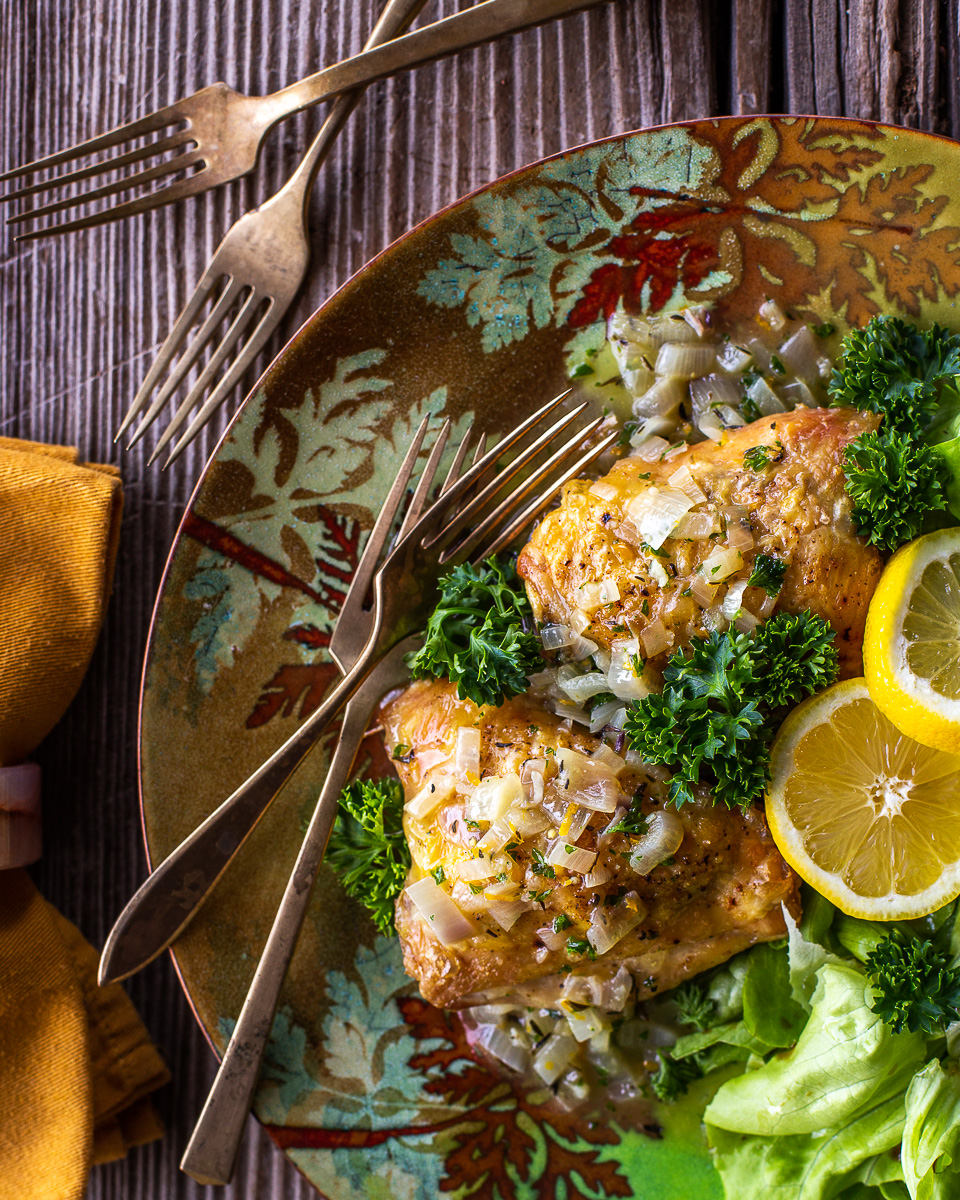 Oven Roasted Chicken Thighs with Lemon Sauce Primal Wellness