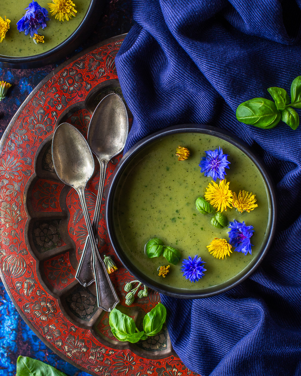 Zucchini Basil Soup