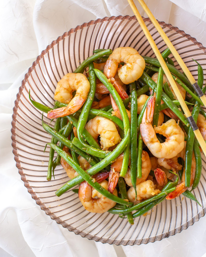 Garlic and Ginger Shrimp with Green Beans – Primal Wellness