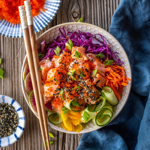 Spicy Salmon Bowls – Primal Wellness