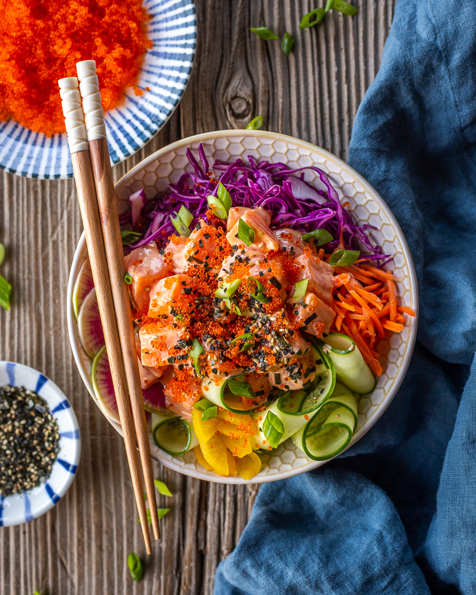 Spicy Salmon Bowls – Primal Wellness