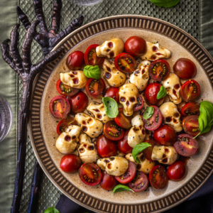 Halloween Caprese Salad 2