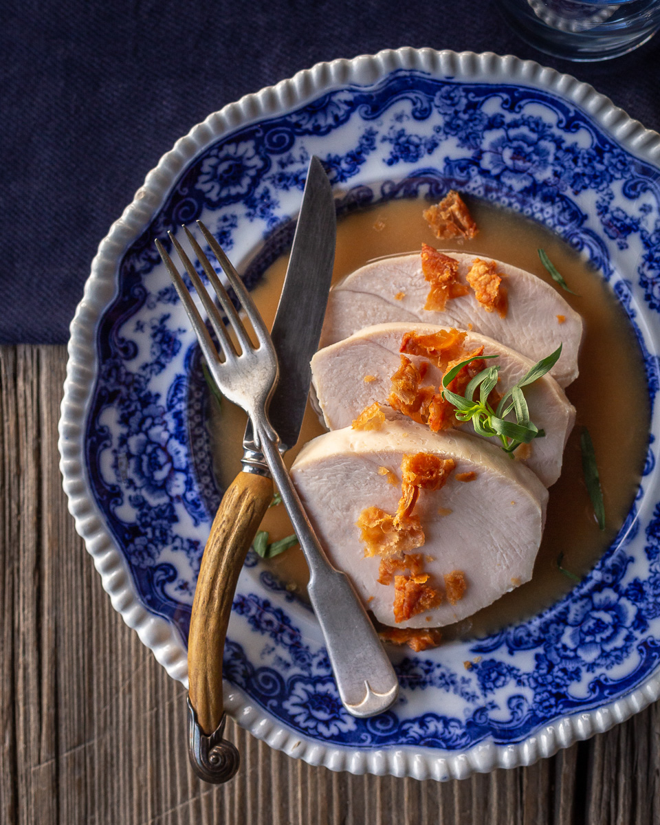 Sous Vide Turkey Breast with Turkey Skin Crisps – Primal Wellness