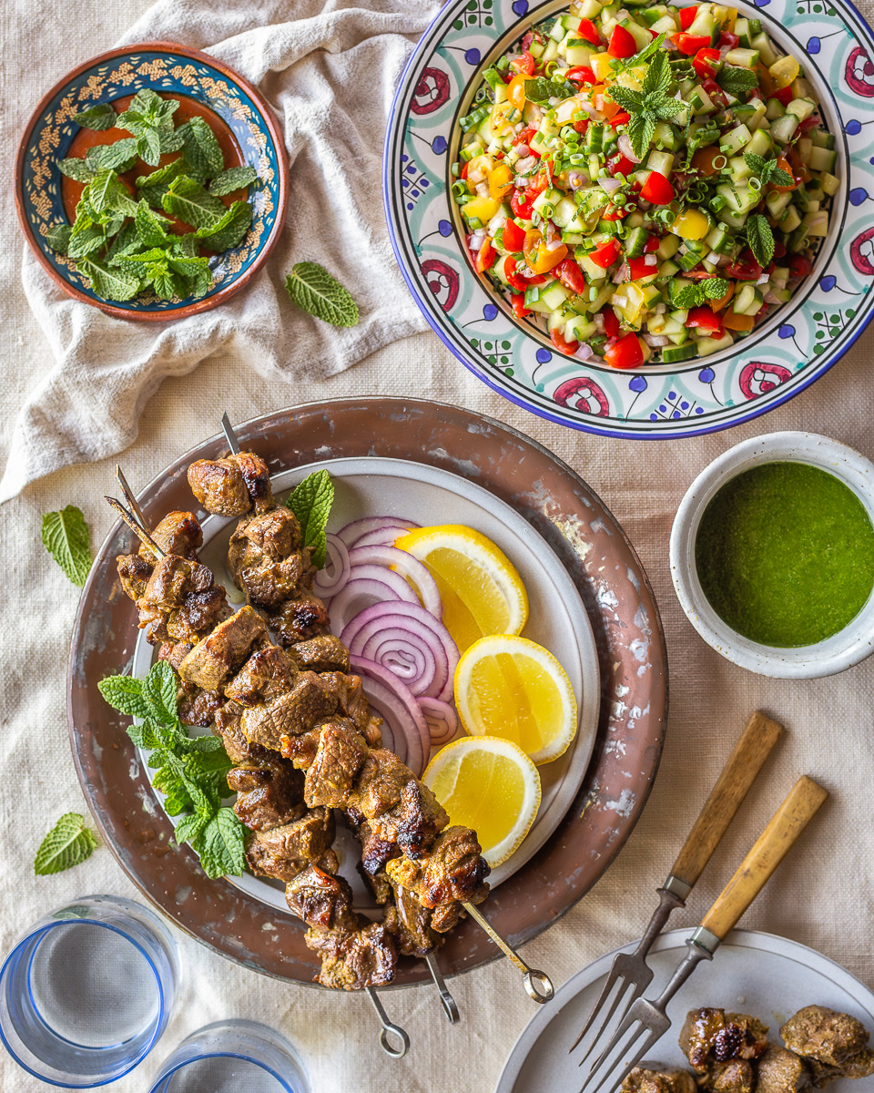 Afghan Lamb Kebab with Cilantro Chutney – Primal Wellness